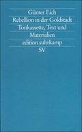 Cover: Rebellion in der Goldstadt - Suhrkamp