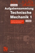 Cover: Aufgabensammlung Technische Mechanik 1 - Vieweg+Teubner Verlag