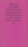 Cover: BRD ade! - Suhrkamp