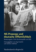 Cover: NS-Prozesse und deutsche &Ouml;ffentlichkeit - Vandenhoeck & Ruprecht