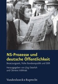 Cover: NS-Prozesse und deutsche &Ouml;ffentlichkeit - Vandenhoeck & Ruprecht