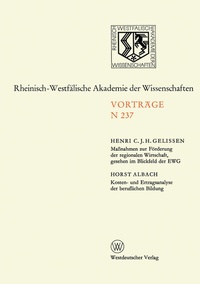 Abbildung von: Natur-, Ingenieur- und Wirtschaftswissenschaften - VS Verlag für Sozialwissenschaften