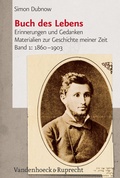 Cover: Buch des Lebens Band 1: 1860-1903 - Vandenhoeck & Ruprecht