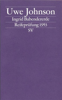 Enlarge image Cover: Ingrid Babendererde - Suhrkamp