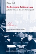 Cover: Die Bernheim-Petition 1933 - Vandenhoeck & Ruprecht