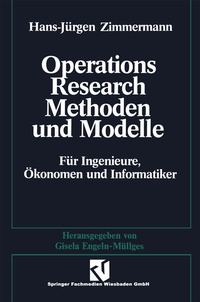 Enlarge image Cover: Methoden und Modelle des Operations Research - Vieweg+Teubner Verlag