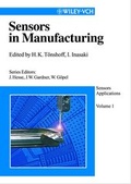Cover: Sensors Applications. 5 Volumes / Sensors in Manufacturing - Wiley-VCH