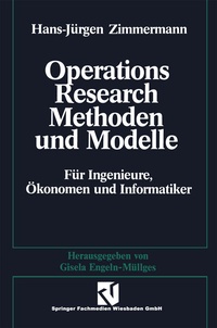 Enlarge image Cover: Methoden und Modelle des Operations Research - Vieweg+Teubner Verlag