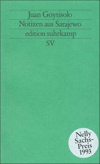 Abbildung von: Notizen aus Sarajewo - Suhrkamp