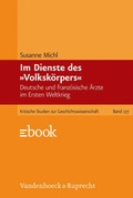 Cover: Im Dienste des &raquo;Volksk&ouml;rpers&laquo; - Vandenhoeck & Ruprecht