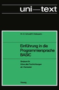 Cover: Einf&uuml;hrung in die Programmiersprache BASIC - Vieweg+Teubner Verlag