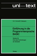 Cover: Einf&uuml;hrung in die Programmiersprache BASIC - Vieweg+Teubner Verlag