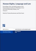 Cover: Human Rights, Language and Law - Franz Steiner Verlag