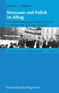 Cover: Vertrauen und Politik im Alltag - Vandenhoeck & Ruprecht