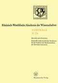 Abbildung von: Rheinisch-Westfälische Akademie der Wissenschaften - VS Verlag für Sozialwissenschaften