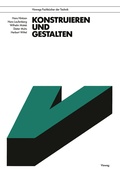 Cover: Konstruieren und Gestalten - Vieweg+Teubner Verlag