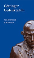 Cover: G&ouml;ttinger Gedenktafeln - Vandenhoeck & Ruprecht