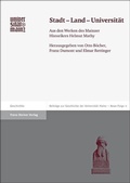 Cover: Stadt - Land - Universit&auml;t - Franz Steiner Verlag