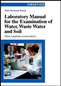 Cover: Laboratory Manual for the Examination of Water, Waste Water and Soil - Wiley-VCH