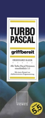 Abbildung von: Turbo-Pascal griffbereit - Vieweg+Teubner Verlag