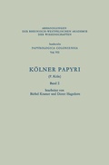Cover: K&ouml;lner Papyri - VS Verlag f&uuml;r Sozialwissenschaften