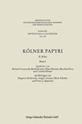 Cover: Kölner Papyri - VS Verlag für Sozialwissenschaften