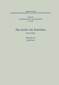 Cover: Das Archiv des Soterichos (P. Soterichos) - VS Verlag f&uuml;r Sozialwissenschaften