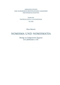 Cover: Nomisma und Nomismatia - VS Verlag f&uuml;r Sozialwissenschaften