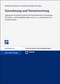 Cover: Zurechnung und Verantwortung - Franz Steiner Verlag
