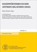 Cover: Handw&ouml;rterbuch der antiken Sklaverei (HAS) - Set - Franz Steiner Verlag