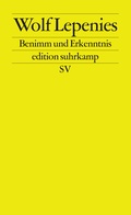 Cover: Benimm und Erkenntnis - Suhrkamp