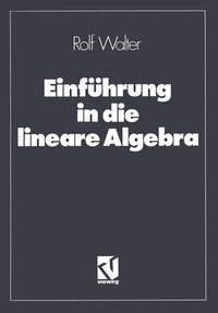 Abbildung von: Einführung in die lineare Algebra - Vieweg+Teubner Verlag