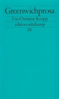 Cover: Greenwichprosa - Suhrkamp