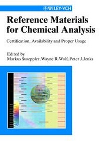 Enlarge image Cover: Reference Materials for Chemical Analysis - Wiley-VCH