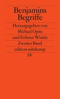 Cover: Benjamins Begriffe - Suhrkamp