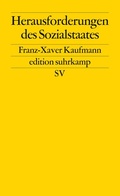 Abbildung von: Herausforderungen des Sozialstaates - Suhrkamp