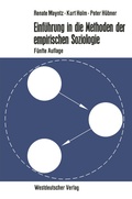 Cover: Einf&uuml;hrung in die Methoden der empirischen Soziologie - VS Verlag f&uuml;r Sozialwissenschaften