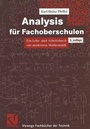 Cover: Analysis für Fachoberschulen - Vieweg+Teubner Verlag