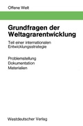 Cover: Grundfragen der Weltagrarentwicklung - VS Verlag f&uuml;r Sozialwissenschaften