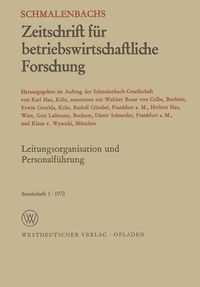 Enlarge image Cover: Leitungsorganisation und Personalführung - VS Verlag für Sozialwissenschaften