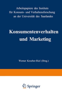 Enlarge image Cover: Konsumentenverhalten und Marketing - VS Verlag für Sozialwissenschaften