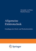 Cover: Allgemeine Elektrotechnik - Vieweg+Teubner Verlag