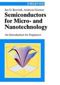 Cover: Semiconductors for Micro- and Nanotechnology - Wiley-VCH
