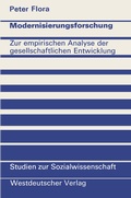 Cover: Modernisierungsforschung - VS Verlag f&uuml;r Sozialwissenschaften
