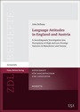 Cover: Language Attitudes in England and Austria - Franz Steiner Verlag