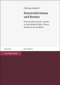 Enlarge image Cover: Konstruktivismus und Roman - Franz Steiner Verlag