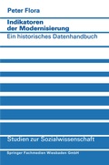 Cover: Indikatoren der Modernisierung - VS Verlag f&uuml;r Sozialwissenschaften