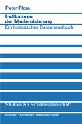 Cover: Indikatoren der Modernisierung - VS Verlag f&uuml;r Sozialwissenschaften