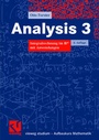 Cover: Analysis 3 - Vieweg+Teubner Verlag