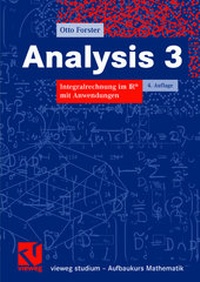 Enlarge image Cover: Analysis 3 - Vieweg+Teubner Verlag